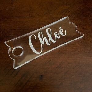 Chloe Name Plate for 40 oz Stanley